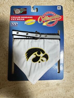 Small Pet Iowa Hawkeye Collar Bandana